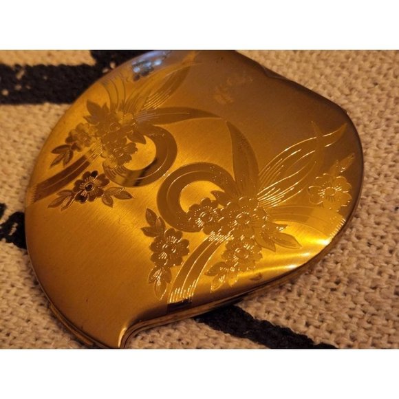 MCM Elgin America Compact Mirror*Compact Mirror*Vintage Compact Mirror*1940s com - Picture 2 of 9